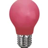 Udendørs LED OUT Ø55mm IP20 LED 1W E27, rød