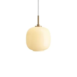 VL45 Radiohus Ø17,5 pendel, messing/pale yellow